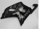 Carénage GSXR 600 / 750 K1 K2 K3 01-03 - Noir Blanc Flamme