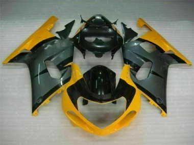 Carénage GSXR 600 / 750 K1 K2 K3 01-03 - Noir Jaune