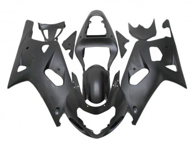Carénage GSXR 600 / 750 K1 K2 K3 01-03 - Noir Mat