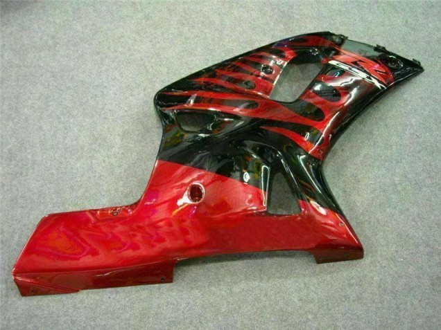 Carénage GSXR 600 / 750 K1 K2 K3 01-03 - Rouge Noir Carénage GSXR 600 / 750 K1 K2 K3 01-03 - Rouge Noir