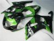 Carénage GSXR 600 / 750 K1 K2 K3 01-03 - Vert Noir Carénage GSXR 600 / 750 K1 K2 K3 01-03 - Vert Noir