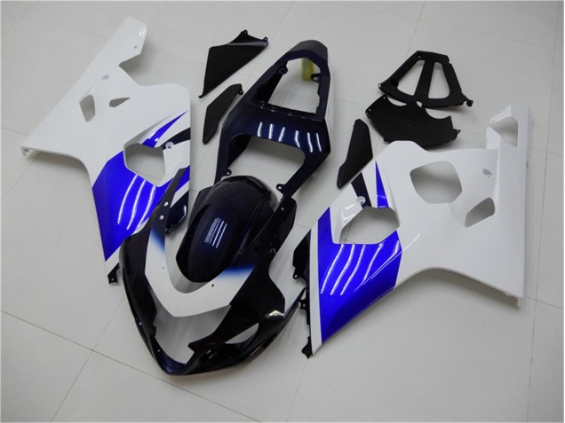 Carénage GSXR 600 / 750 K4 04-05 - Blanc Bleu