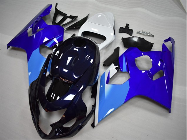 Carénage GSXR 600 / 750 K4 04-05 - Bleu Blanc Carénage GSXR 600 / 750 K4 04-05 - Bleu Blanc
