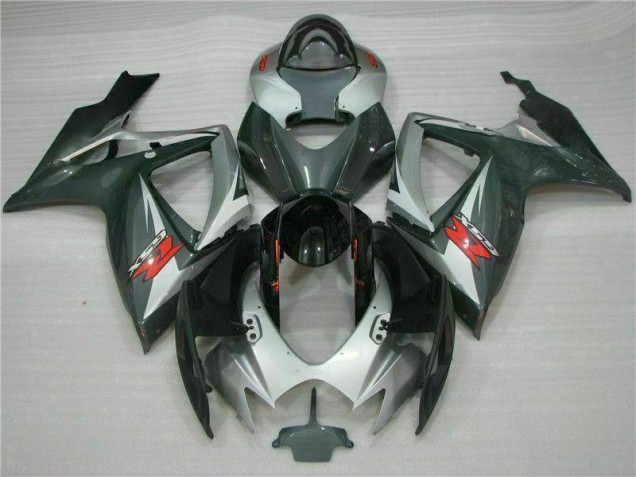 Carénage GSXR 600 / 750 K6 06-07 - Argent Noir
