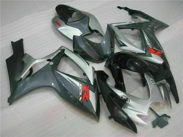 Carénage GSXR 600 / 750 K6 06-07 - Argent Noir