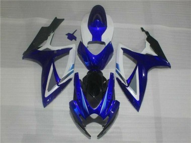 Carénage GSXR 600 / 750 K6 06-07 - Bleu Blanc