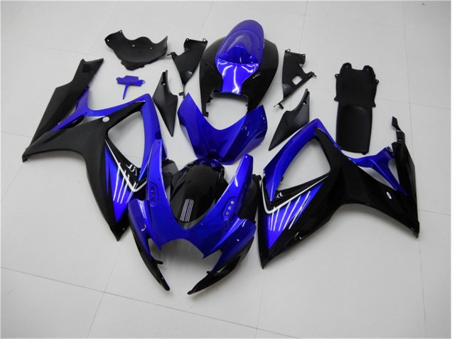 Carénage GSXR 600 / 750 K6 06-07 - Bleu Noir