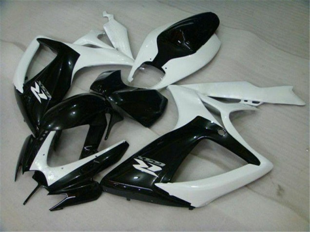 Carénage GSXR 600 / 750 K6 06-07 - Noir Blanc Carénage GSXR 600 / 750 K6 06-07 - Noir Blanc