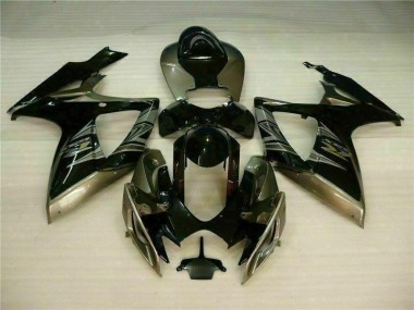Carénage GSXR 600 / 750 K6 06-07 - Noir Gris