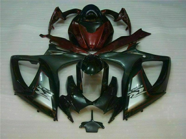 Carénage GSXR 600 / 750 K6 06-07 - Noir Rouge Carénage GSXR 600 / 750 K6 06-07 - Noir Rouge