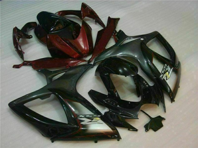 Carénage GSXR 600 / 750 K6 06-07 - Noir Rouge Carénage GSXR 600 / 750 K6 06-07 - Noir Rouge