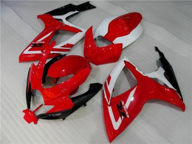 Carénage GSXR 600 / 750 K6 06-07 - Rouge Blanc Carénage GSXR 600 / 750 K6 06-07 - Rouge Blanc