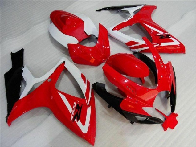 Carénage GSXR 600 / 750 K6 06-07 - Rouge Blanc Carénage GSXR 600 / 750 K6 06-07 - Rouge Blanc