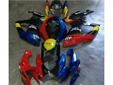 Carénage GSXR 600 / 750 K6 06-07 - Rouge Bleu