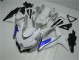 Carénage GSXR 600 / 750 K8 08-10 - Blanc Argent Bleu Carénage GSXR 600 / 750 K8 08-10 - Blanc Argent Bleu
