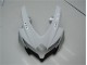 Carénage GSXR 600 / 750 K8 08-10 - Blanc Argent Bleu Carénage GSXR 600 / 750 K8 08-10 - Blanc Argent Bleu