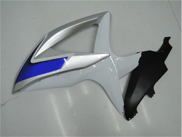 Carénage GSXR 600 / 750 K8 08-10 - Blanc Argent Bleu Carénage GSXR 600 / 750 K8 08-10 - Blanc Argent Bleu