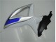Carénage GSXR 600 / 750 K8 08-10 - Blanc Argent Bleu Carénage GSXR 600 / 750 K8 08-10 - Blanc Argent Bleu