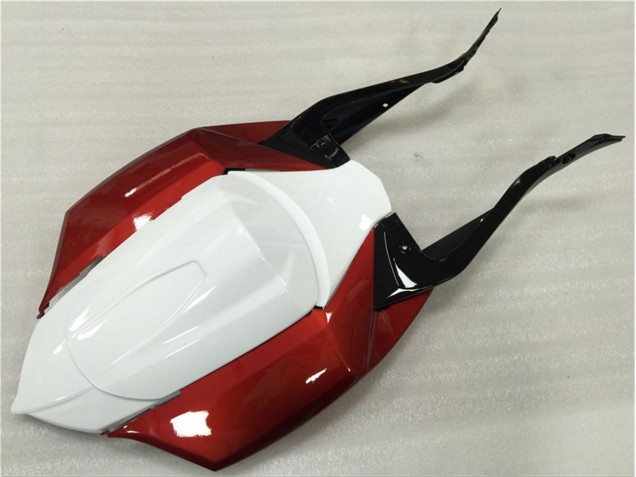 Carénage GSXR 600 / 750 K8 08-10 - Blanc Rouge Noir