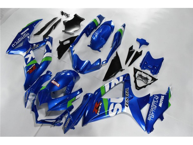 Carénage GSXR 600 / 750 K8 08-10 - Bleu Blanc Vert Carénage GSXR 600 / 750 K8 08-10 - Bleu Blanc Vert
