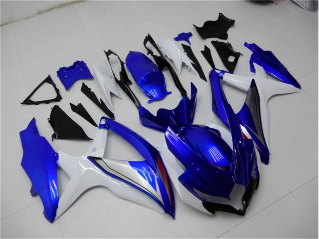 Carénage GSXR 600 / 750 K8 08-10 - Bleu Blanc Carénage GSXR 600 / 750 K8 08-10 - Bleu Blanc