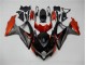 Carénage GSXR 600 / 750 K8 08-10 - Noir Orange Gris Carénage GSXR 600 / 750 K8 08-10 - Noir Orange Gris