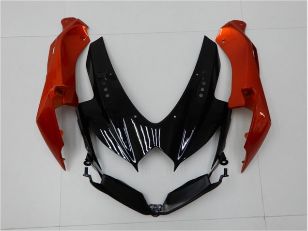 Carénage GSXR 600 / 750 K8 08-10 - Noir Orange Gris Carénage GSXR 600 / 750 K8 08-10 - Noir Orange Gris