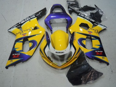 Carénage GSXR 600 K1 K2 K3 01-03 - Jaune Violet