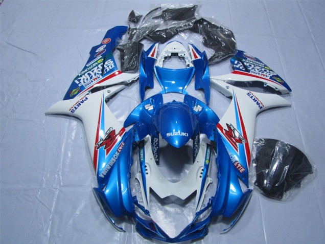 Carénage GSXR 600 K11 11-24 - Bleu Blanc Carénage GSXR 600 K11 11-24 - Bleu Blanc