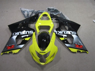 Carénage GSXR 600 K4 04-05 - Jaune Noir