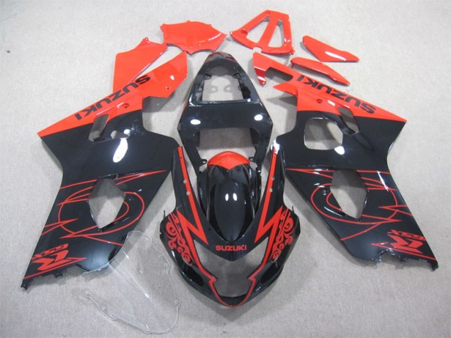 Carénage GSXR 600 K4 04-05 - Noir Rouge Carénage GSXR 600 K4 04-05 - Noir Rouge