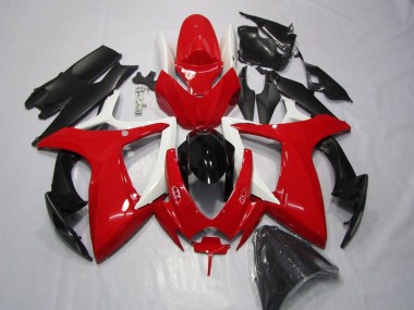 Carénage GSXR 600 K6 06-07 - Rouge Noir