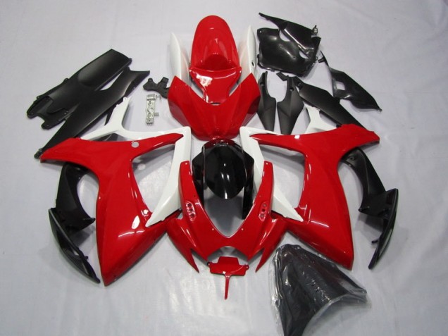 Carénage GSXR 600 K6 06-07 - Rouge Noir Carénage GSXR 600 K6 06-07 - Rouge Noir