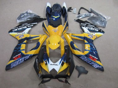 Carénage GSXR 600 K8 08-10 - Bleu Jaune Corona Extra