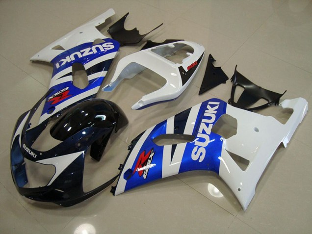 Carénage GSXR 750 K1 K2 K3 01-03 - Bleu Blanc Carénage GSXR 750 K1 K2 K3 01-03 - Bleu Blanc