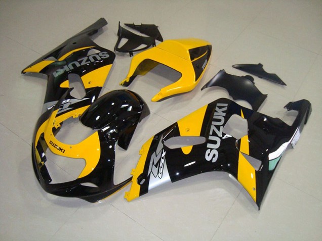 Carénage GSXR 750 K1 K2 K3 01-03 - Jaune Noir Carénage GSXR 750 K1 K2 K3 01-03 - Jaune Noir