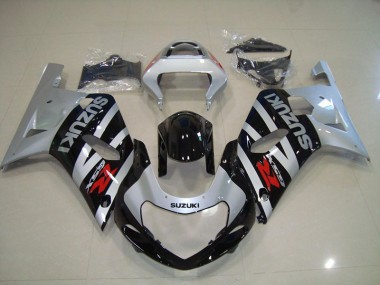Carénage GSXR 750 K1 K2 K3 01-03 - Noir Argent