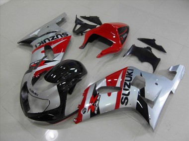 Carénage GSXR 750 K1 K2 K3 01-03 - Noir Rouge