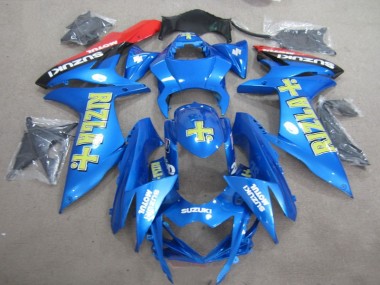 Carénage GSXR 750 K11 11-24 - Bleu Jaune Rizla