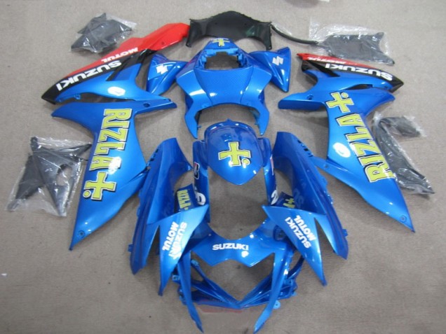Carénage GSXR 750 K11 11-24 - Bleu Jaune Rizla Carénage GSXR 750 K11 11-24 - Bleu Jaune Rizla