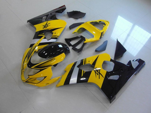 Carénage GSXR 750 K4 04-05 - Jaune Noir Carénage GSXR 750 K4 04-05 - Jaune Noir