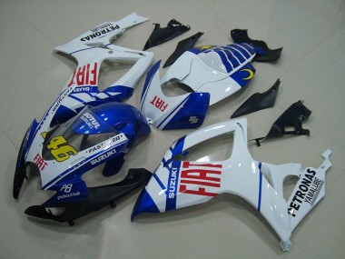 Carénage GSXR 750 K6 06-07 - Bleu Blanc Fiat 46