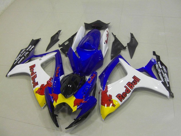 Carénage GSXR 750 K6 06-07 - Bleu Blanc Red Bull Carénage GSXR 750 K6 06-07 - Bleu Blanc Red Bull