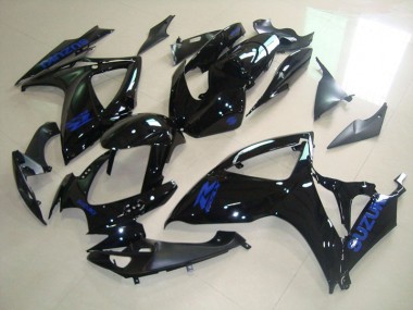 Carénage GSXR 750 K6 06-07 - Noir Bleu Décalque