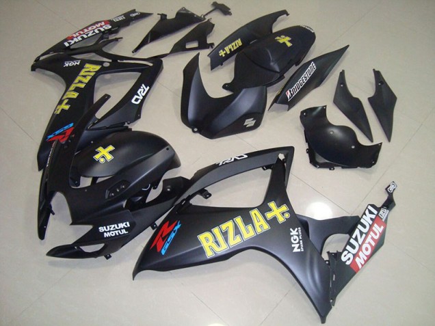 Carénage GSXR 750 K6 06-07 - Noir Jaune Rizla Carénage GSXR 750 K6 06-07 - Noir Jaune Rizla