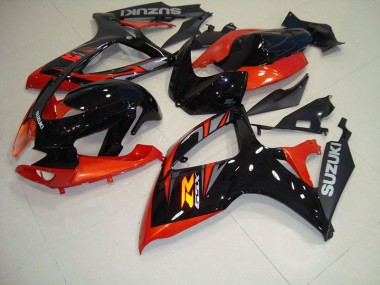 Carénage GSXR 750 K6 06-07 - Noir Rouge