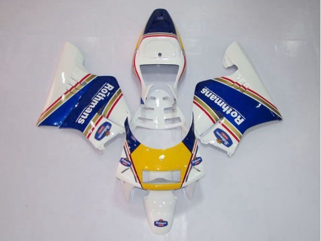 Carénage NSR 250 MC28 P4 94-96 - Jaune Blanc Bleu Carénage NSR 250 MC28 P4 94-96 - Jaune Blanc Bleu