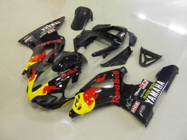 Carénage R1 00-01 - Noir Red Bull