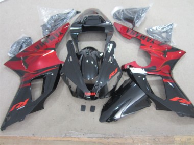 Carénage R1 00-01 - Noir Rouge