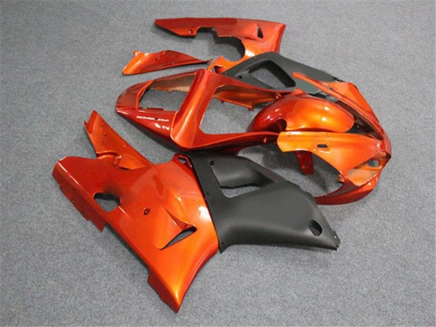 Carénage R1 00-01 - Orange Noir
